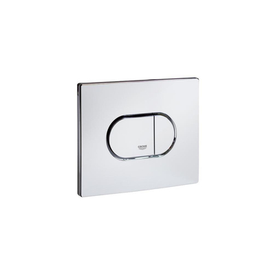 GROHE Arena Cosmopolitan plaque de commande WC horizontale chromée