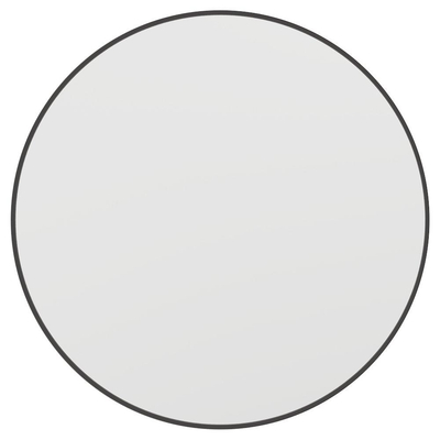 Haceka Deco spiegel - 60x60cm - rond - mat zwart