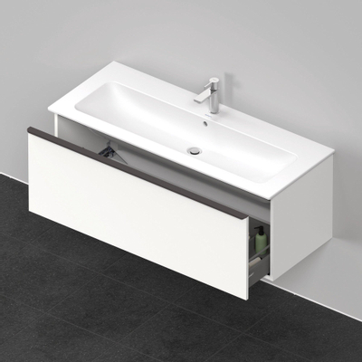 Duravit D-neo Meuble sous vasque 121x46.2x44cm 1 tiroir Blanc mat