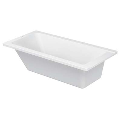 Duravit D-code Bad acryl rechthoekig - 150x75x40cm - glans wit