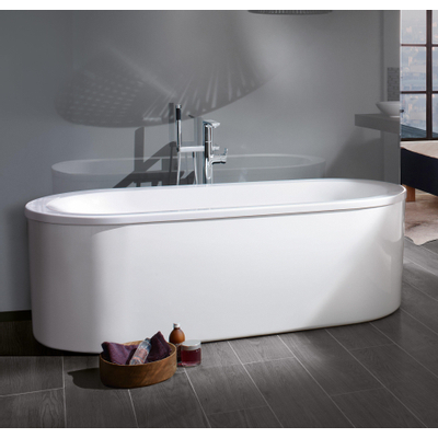 Villeroy & Boch badkussen - 24x15x5cm - mat antraciet