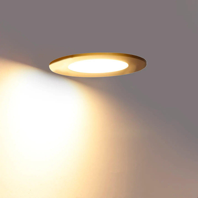 QAZQA Blanca Inbouwspot - 9x9cm - incl. LED - 3 staps dimbaar - IP44 - mat zwart