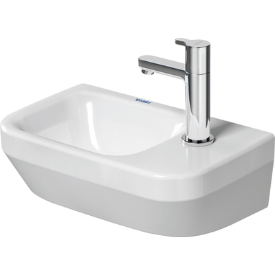 Duravit Durastyle Lave-mains sans trop-plein 1 trou pour robinet à droite 36x22cm blanc