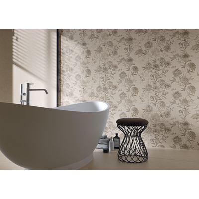 ÉCHANTILLON Terravito Melora carreau mural - 30x75cm - rectifié - aspect béton - décor sable mat (beige)