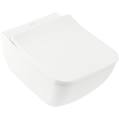 Villeroy & Boch Venticello cuvette - L37.5xP56cm - économiseur d'eau À chasse profonde anti-salissures Céramique Blanc