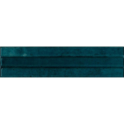 Ceralto Pavero Urban Wandtegel - 6x24cm - 13.5mm - Blu