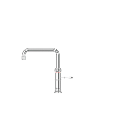 Quooker BE Classic Fusion Square robinet d'eau bouillante - bec pivotant - réservoir Combi+ - Eau chaude / bouillante - Chrome