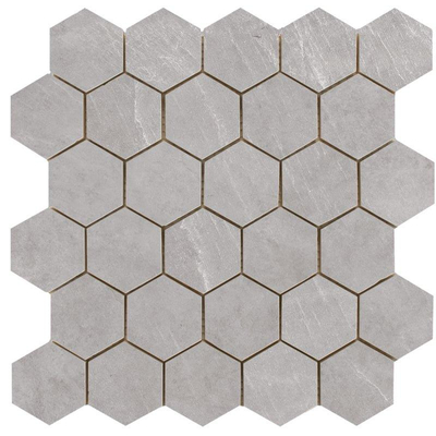 Terravito Allino pour carrelage mural et de sol - 27,4x26,3cm - 10mm - rectifié - Gris