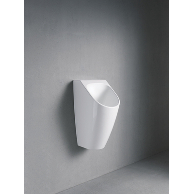 Duravit ME by Starck Cuvette d'urinoir sans eau avec fermeture d'odeurs et fixation avec vidage horizontal 50mm blanc