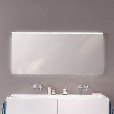 Geberit Xeno2 spiegel - met indirecte verlichting - 140x70cm - zilver