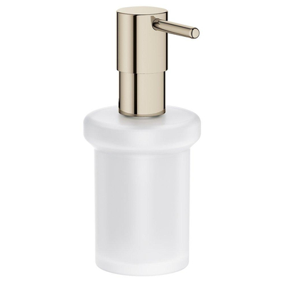 GROHE Essentials distributeur de savon en verre sans porteur nickel