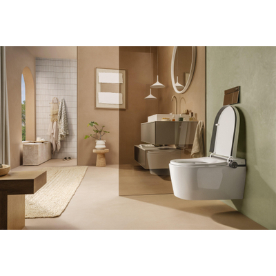 Hansgrohe iFrame Element E Plaque de commande - double chasse - bronze brossé