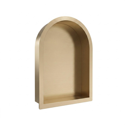 Fortifura Galeria Niche encastrée - 47.8x32.8x10cm - arcade - laiton brossé