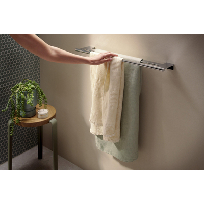 Hansgrohe AddStoris S dubbel handdoekrek chroom