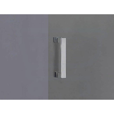 BRAUER Porte 90 en verre clair, compatible avec une poignée à deux points