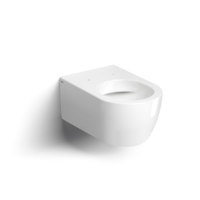 Clou New Hammock hangtoilet – spoelrandloos – diepte 54,5 cm – glans wit
