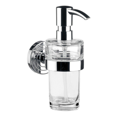 Emco Polo Distributeur savon avec partie en verre chrome