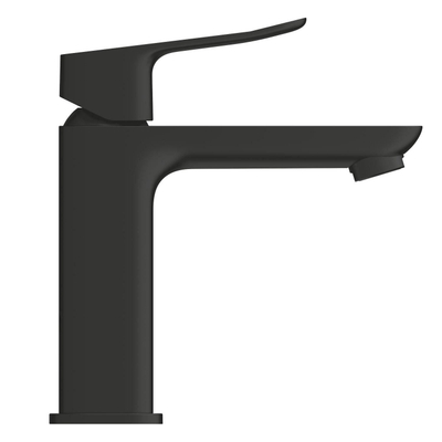 Grohe Dice Wastafelmengkraan - m-size - opbouw - koude start - klikwaste - matte black (mat zwart)