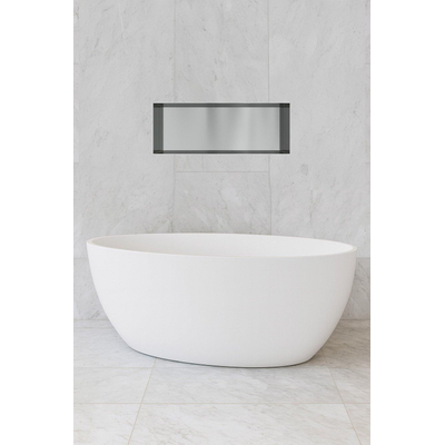 Hotbath &MORE Boîte encastrée ou niche encastrée 30x80x10cm sans cadre RVS 316