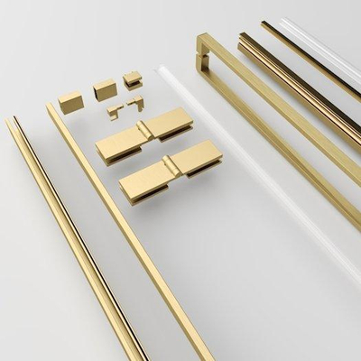 Aqua Vista Montageset Oria Cuadra Cuadra Brushed Yellow Titanium