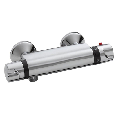 Xellanz Mitigeur de douche thermostatique universel 12cm chromé