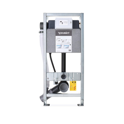 Duravit DuraSystem wc-element m. inbouwreservoir m. geurafzuiging H1148x500mm en m. hygiënespoeling
