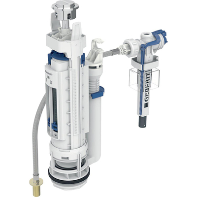 Geberit bodemventiel universeel type 290-383 duoblok gr/spoeling