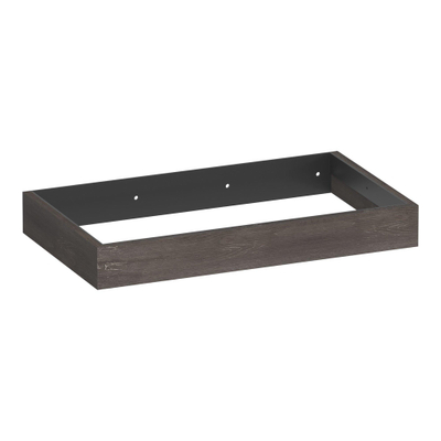 BRAUER Amaze meuble de salle de bains sous-lavabo 80 avec support de suspension intégré Driftwood