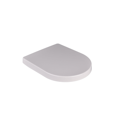 FugaFlow Eccelente Pietra Abattant WC - libération rapide et fermeture douce - parfaitement compatible avec Villeroy & Boch Omnia Architectura - blanc