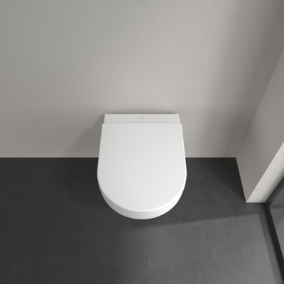 Villeroy & Boch Architectura WC suspendu - 53cm - sans rebord - chasse profonde Twistflush - CeramicPlus - blanc
