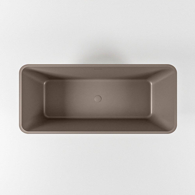 MONDIAZ LUNDY Baignoire îlot - 170x75cm - Smoke