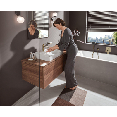 Hansgrohe Vivenis Mitigeur lavabo - 11 cm - monocommande - CoolStart - sans bonde - Bronze brossé