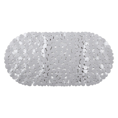 Differnz Lapis Anti-dérapant tapis de bain 70x35cm Gris