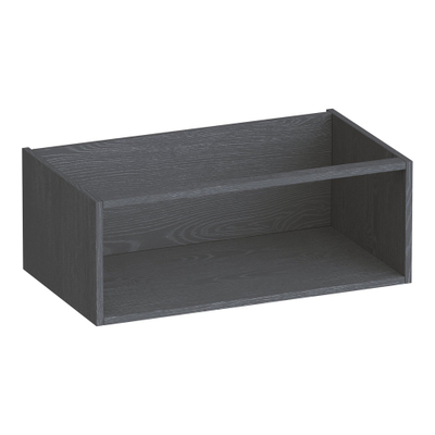 BRAUER Flourish zijkast - 80x30x45.5cm - met 1 opbergvak Timber Grey