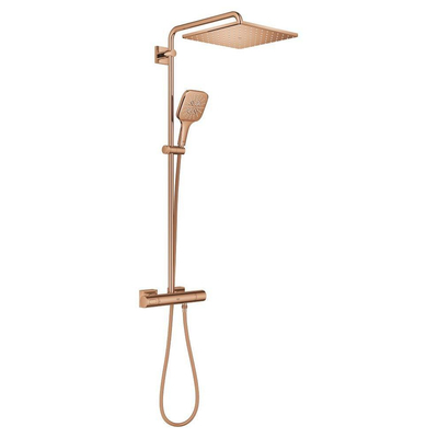 Grohe Rainshower smartactive 310 cube système de douche mono carré 9,5l/m warm sunset