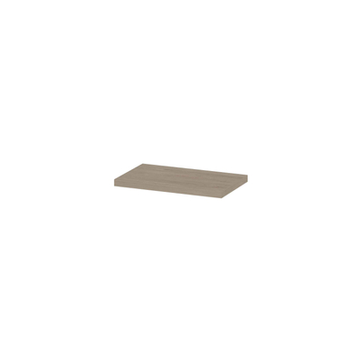 INK Topdeck Wastafelblad - 60x45x3.5cm - tbv onderkast - MFC - Ivoor eiken
