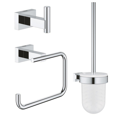 GROHE Essentials Cube set d’accessoires 3 en 1 chrome