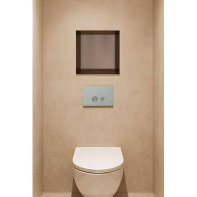 Hotbath &MORE Boîte encastrée ou niche encastrée - 30x30x10 - sans cadre - Tuscan bronze