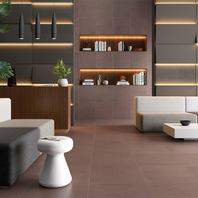 Mosa terra beige & brown vloertegel 60x60cm vierkant grijsbruin mat