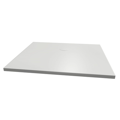 Xenz Flat Plus Douchebak - 100x90cm - Rechthoek - Wit