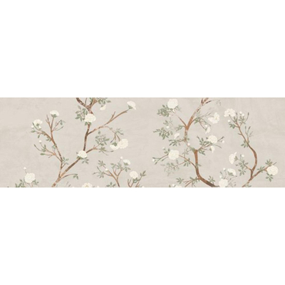 Colorker Enya Decor-strip - 31.6x100cm - 9.4mm - gerectificeerd - decor A - mat nude