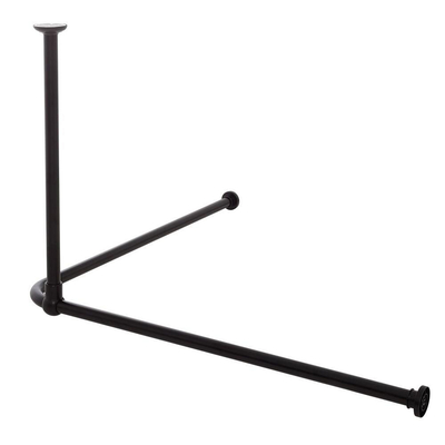 Sealskin Seallux Support de plafond pour rideau de douche - 60 cm - noir