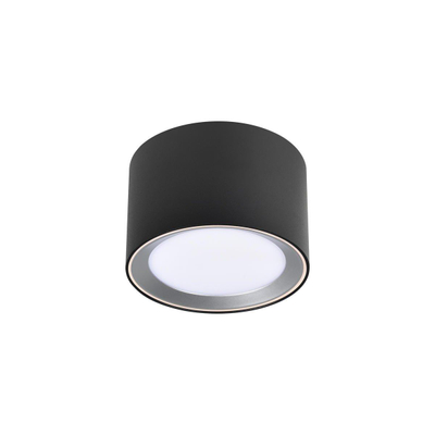 Nordlux Landon 8 plafondlamp 12.5x8.2x12.5cm IP44 Incl. 9.5W LED 2700K F zwart