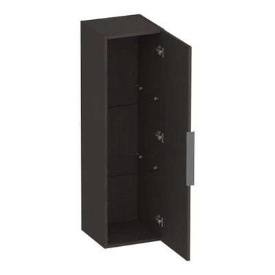 BRAUER Elevate armoire haute 120 excl. poignée à poser avec 1 porte à ouverture gauche ou droite Anthracite Bois