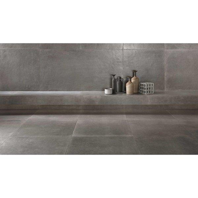 SAMPLE Douverre Jones Sense Carrelage sol et mural - 80x80cm - 9.5mm - rectifié - R9 - porcellanato Gris