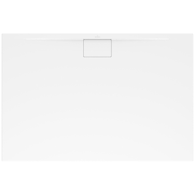 Villeroy en Boch Architectura Metalrim douchebak acryl rechthoekig 140x70x1.5cm alpine wit