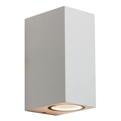 Astro Chios 150 wandlamp exclusief 2x GU10 wit 7x9.5x8cm IP44 zink A