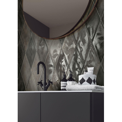 Cir Fuoritono Carrelage mural 14x24cm 10mm grès cérame Petrolio