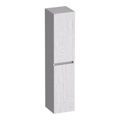 BRAUER Joy armoire de salle de bain - 160x35x35cm - avec 2 portes sans poignée ouvrant à gauche ou à droite Forest Seashell