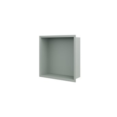 Looox Storage Collection Niche encastrable - 30x30x7cm - bride - matt soft green